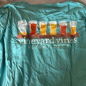 Vineyard Vines long sleeve tee - beer